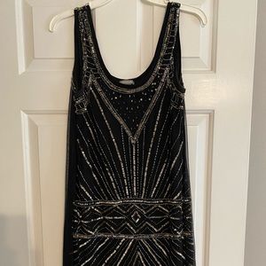Beaded cocktail dress